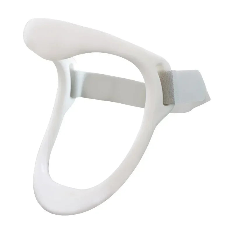 collier cervical chinoise blanc