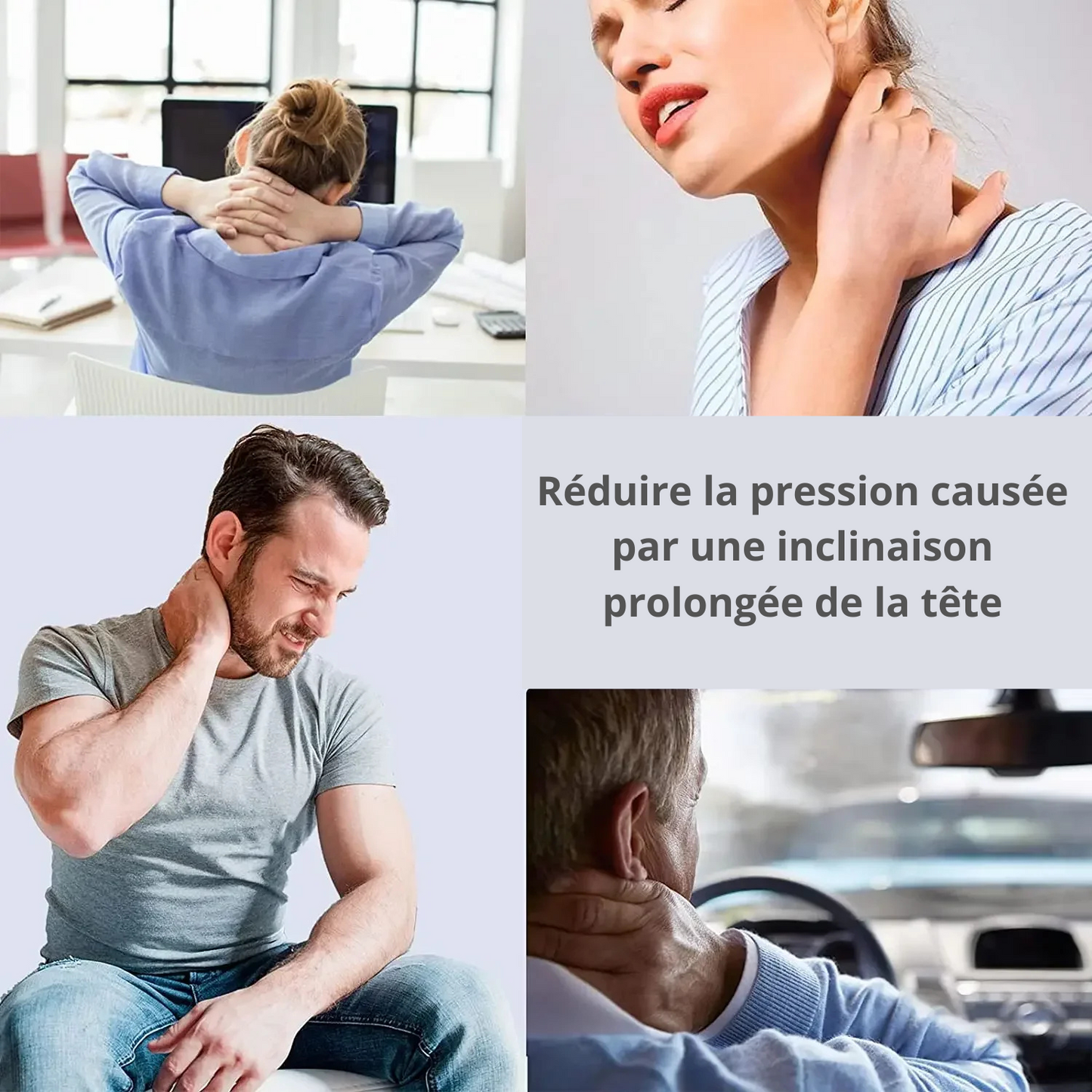 collier cervical chinoise pression
