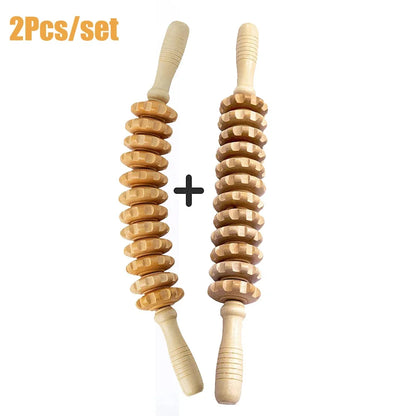 bois releau de massage 2pcs