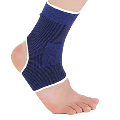 chevillere bleu droite debout