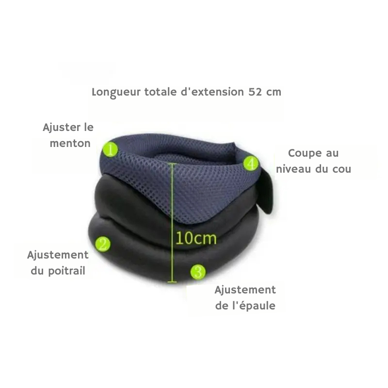 collier cervical longeure totale