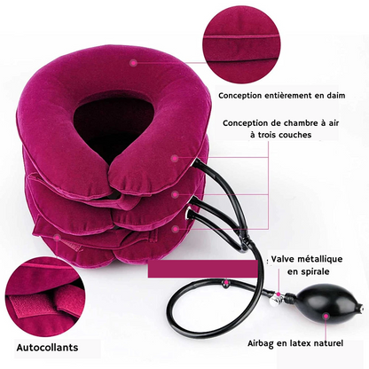 conception collier cervical gonflable