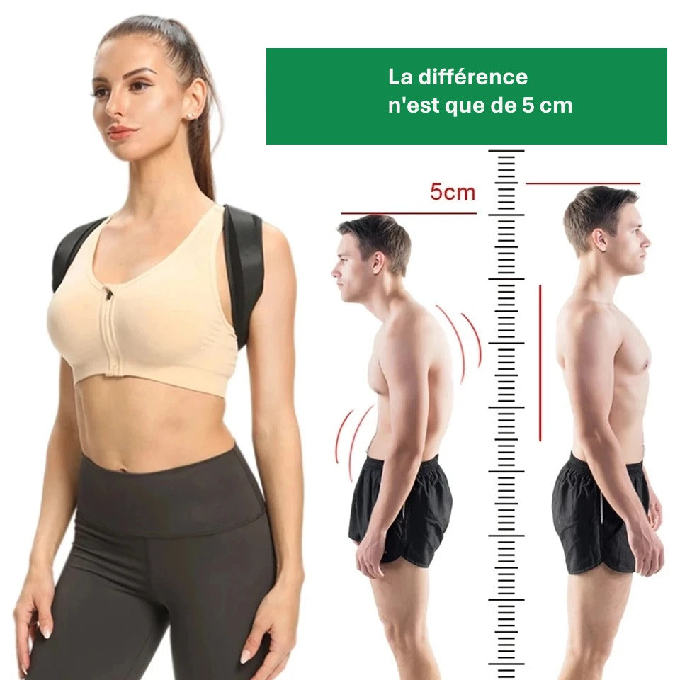 correcteur de posture 5 cm only