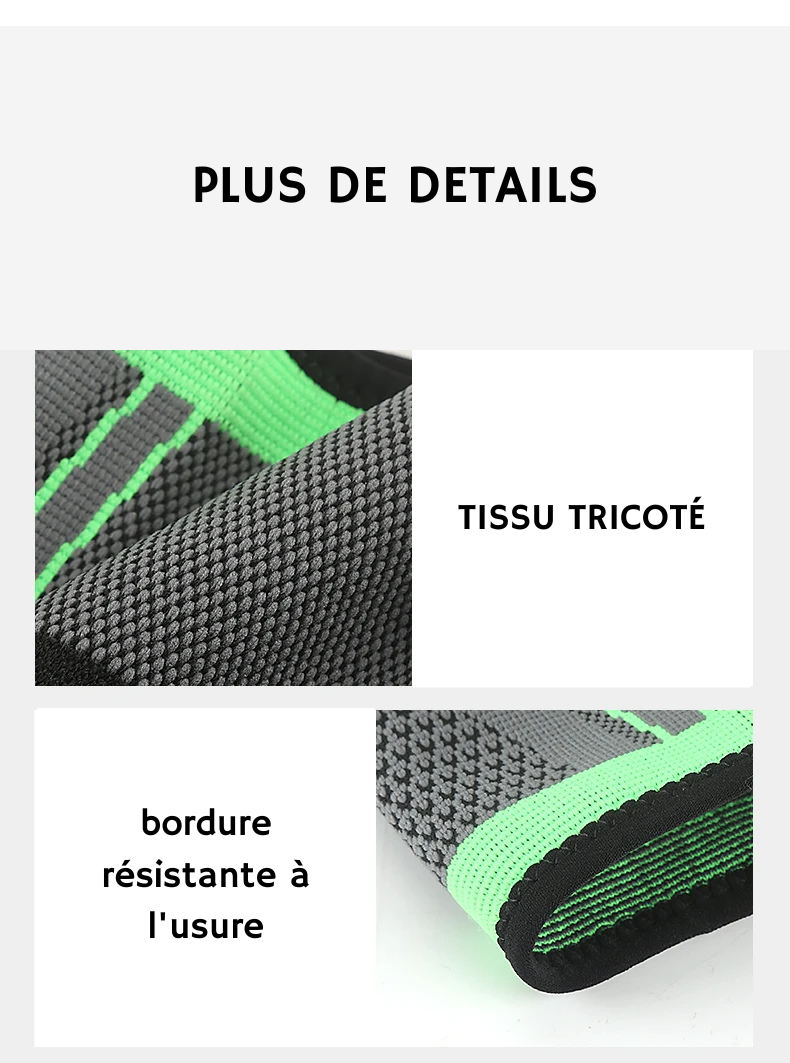 genouillere rotulienne tissu