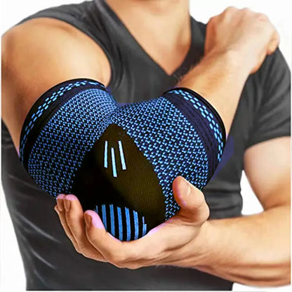 manchon de compression bleu