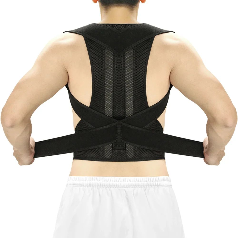 noir correcteur de posture arriere