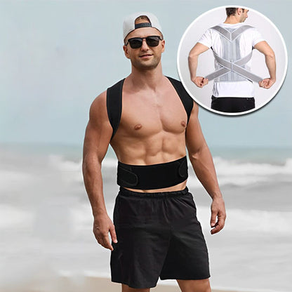 plage correcteur de posture noir